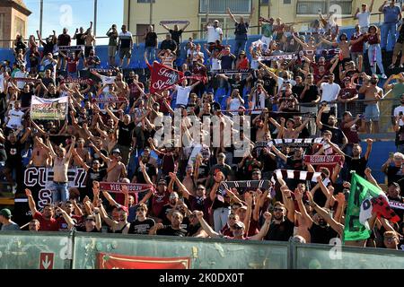Arena Garibaldi, Pise, Italie, 10 septembre 2022, Fans de Reggina pendant AC Pisa vs Reggina 1914 - Italien football série B match Banque D'Images