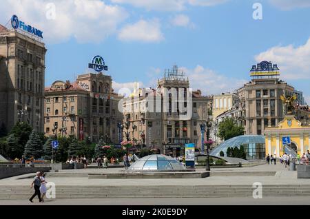 Détails de la ville de Kiev, capitale de l'Ukraine Banque D'Images