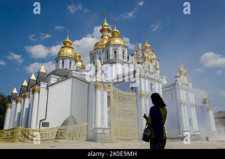 Détails de la ville de Kiev, capitale de l'Ukraine Banque D'Images