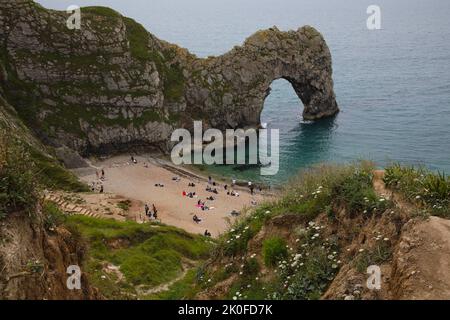 Durdle Door Lulworth, dorset, Angleterre Banque D'Images