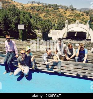 Belle et Sebastian au Hollywood Bowl, Los Angeles, États-Unis d'Amérique. Banque D'Images