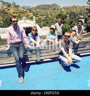 Belle et Sebastian au Hollywood Bowl, Los Angeles, États-Unis d'Amérique. Banque D'Images