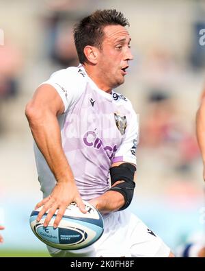 Eccles, Royaume-Uni. 20th mai 2016. Northampton Saints Alex Mitchell pendant le match de première vente de Gallagher Sharks vs Northampton Saints au stade AJ Bell, Eccles, Royaume-Uni, 11th septembre 2022 (photo de Steve Flynn/News Images) à Eccles, Royaume-Uni, le 5/20/2016. (Photo de Steve Flynn/News Images/Sipa USA) crédit: SIPA USA/Alay Live News Banque D'Images