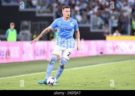 Rome, Italie. 11th septembre 2022. Sergej Milinkovic-Savic de SS Latium pendant la série Un match entre SS Lazio et Hellas Vérone au Stadio Olimpico sur 11 septembre 2022 à Rome, Italie. Crédit : Agence photo indépendante/Alamy Live News Banque D'Images