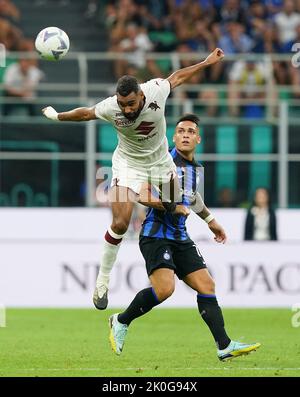 Foto Spada/Lapresse 10 settembre 2022 - Milano , Italia - sport, calcio - Inter vs Torino - Campionato italiano di calcio série A TIM 2022/2023 - Stadio San Siro. Nella foto: 10 septembre 2022 Milan , Italie - sport, calcio - Inter vs Torino - série A Championnat de football 2022/2023 - Stade San Siro . Sur la photo : Banque D'Images