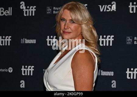 Amy Loughren assiste à la projection du film The Good Nurse durant le Festival international du film de Toronto (TIFF) de 47th à Toronto, au Canada, sur 11 septembre 2022. Photo de Julien Reynaud/APS-Medias/ABACAPRESS.COM Banque D'Images