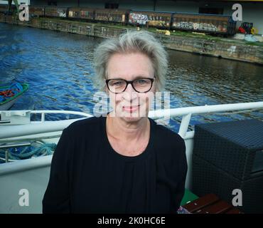 Berlin, Allemagne. 31st août 2022. L'actrice Maria Hartmann photographiée le 31.08.2022 à Berlin Spandau. Crédit : XAMAX/dpa/Alay Live News Banque D'Images