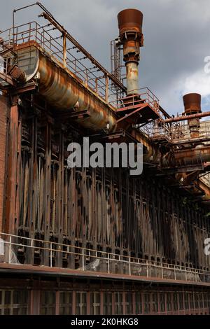 Le complexe industriel de la mine de charbon Zollverein à Essen, en Allemagne Banque D'Images