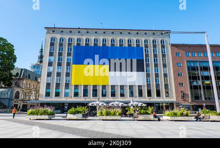 Vabaduse väljak, Tallinn, Estonie Banque D'Images