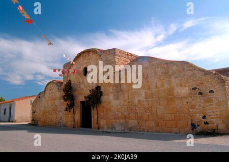 Église San Giovanni di Sinis, Sinis, Sardaigne, Italie Banque D'Images