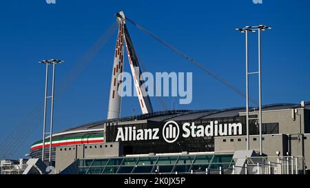 Turin, Italie. 11 septembre 2022. Allianz Stadium est vu avant le match de football de la série A entre le Juventus FC et le US Salerntana. Credit: Nicolò Campo/Alay Live News Banque D'Images