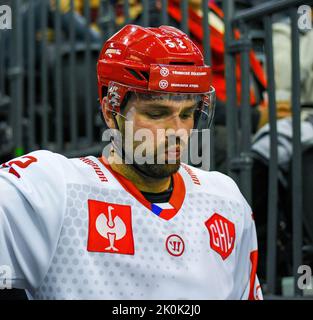 Milan Doudera de HC Oceláři Třinec Banque D'Images