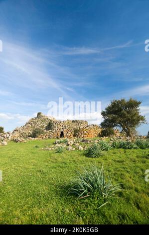 Nuraghe Arrubiu, Orroli, Provincia di Cagliari, Sardaigne, Italie, Europe Banque D'Images