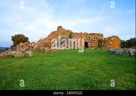 Nuraghe Arrubiu, Orroli, Provincia di Cagliari, Sardaigne, Italie, Europe Banque D'Images