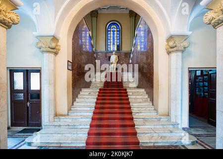 Gori, Géorgie - septembre 2022 : Musée Staline et son lieu de naissance à Gori, Géorgie. Gori est la ville natale de Joseph Staline. Banque D'Images