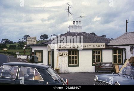 First House Scotland à Gretna Green en 1963 Banque D'Images