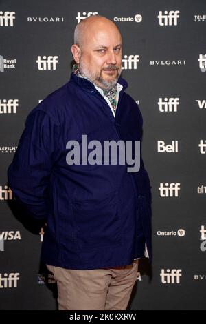 Toronto, Canada. 11th septembre 2022. Nicolas Comeau assiste à la première de “Coyote” au cinéma TIFF Bell Lightbox au Festival international du film de Toronto. Crédit : SOPA Images Limited/Alamy Live News Banque D'Images