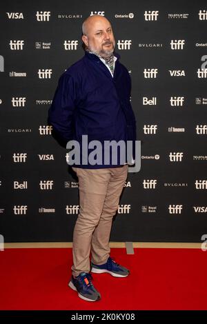 Toronto, Canada. 11th septembre 2022. Nicolas Comeau assiste à la première de “Coyote” au cinéma TIFF Bell Lightbox au Festival international du film de Toronto. (Photo de Shawn Goldberg/SOPA Images/Sipa USA) Credit: SIPA USA/Alay Live News Banque D'Images