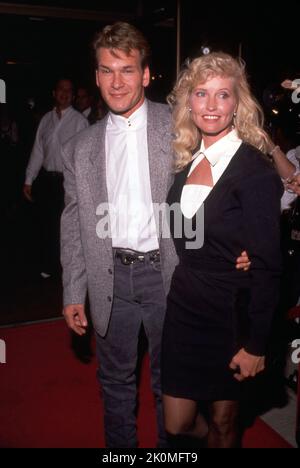 Patrick Swayze et la femme Lisa Niemi Circa années 80 crédit: Ralph Dominguez/MediaPunch Banque D'Images