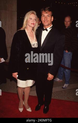 Patrick Swayze et Lisa Niemi Circa années 1990 crédit: Ralph Dominguez/MediaPunch Banque D'Images