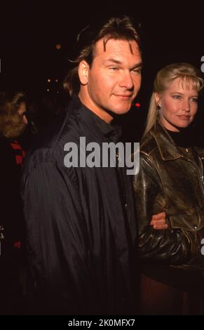 Patrick Swayze et la femme Lisa Niemi Circa années 80 crédit: Ralph Dominguez/MediaPunch Banque D'Images