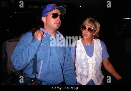 Garth Brooks et sa femme Sandy Circa années 1990 crédit: Ralph Dominguez/MediaPunch Banque D'Images