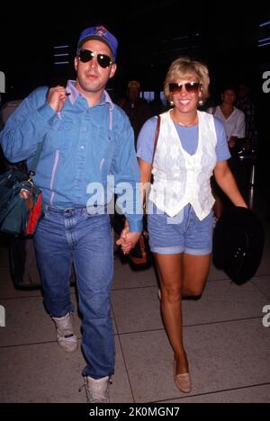 Garth Brooks et sa femme Sandy Circa années 1990 crédit: Ralph Dominguez/MediaPunch Banque D'Images