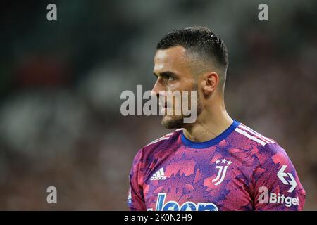 Turin, Italie. 11th septembre 2022. Filip Koscic (Juventus FC) pendant Juventus FC vs US Salernitana, football italien série A match à Turin, Italie, 11 septembre 2022 crédit: Agence de photo indépendante/Alamy Live News Banque D'Images