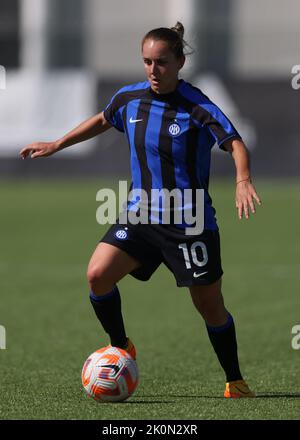 Turin, Italie, 11th septembre 2022. Tatiana Bonetti d'Internazionale pendant le match série A Femminile au Centre de formation de Juventus, Turin. Le crédit photo devrait se lire: Jonathan Moscrop / Sportimage Banque D'Images