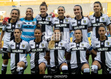 Parme, Italie. 12th septembre 2022. Parme Line Up pendant Parme Calcio vs US Sassuolo, football italien série A Women Match à Parme, Italie, 12 septembre 2022 crédit: Agence de photo indépendante/Alamy Live News Banque D'Images