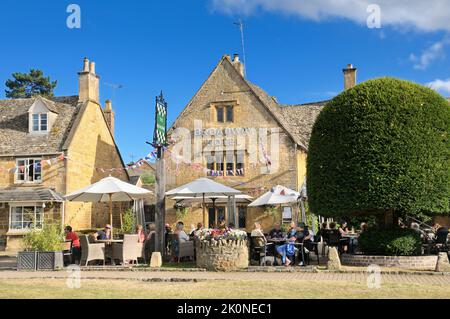 The Broadway Hotel, High Street, Broadway, Cotswolds, Worcestershire, Angleterre, Royaume-Uni Banque D'Images