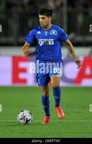 Empoli, Italie. 11th octobre 2021. Fabiano Parisi joueur d'Empoli, pendant le match serieA championnat italien Empoli vs Roma résultat final, Empoli 1, Roma 2, match joué au stade Carlo Castellani. Empoli, Italie, 12 septembre 2022. (Photo par Vincenzo Izzo/Sipa USA) crédit: SIPA USA/Alay Live News Banque D'Images