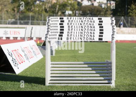 Bellinzona Stadium, Bellinzona, Suisse, 12 septembre 2022, Haies pendant Gala dei Castelli - 2022 Iterational Athletics Meeting - Athletics Banque D'Images