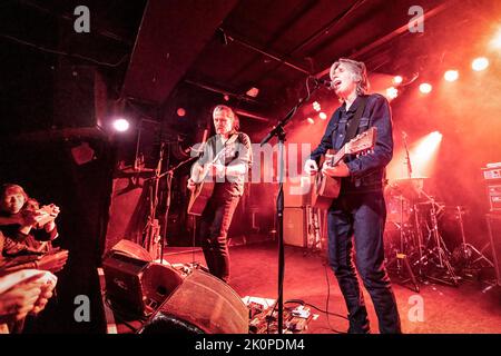 Oslo, Norvège. 12th septembre 2022. Le groupe de rock écossais Del Amitri donne un concert à John Dee à Oslo. Ici, le chanteur et musicien Justin Currie est vu en direct sur scène. (Crédit photo : Gonzales photo/Alamy Live News Banque D'Images