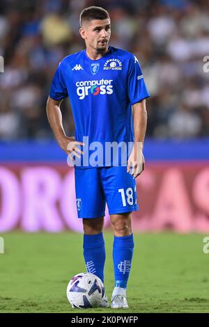 Empoli, Italie. 12th septembre 2022. Razvan Marin (FC Empoli) pendant le FC Empoli vs AS Roma, football italien série A match à Empoli, Italie, 12 septembre 2022 crédit: Agence de photo indépendante/Alamy Live News Banque D'Images