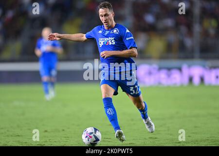 Empoli, Italie. 12th septembre 2022. Nicolas Haas (FC Empoli) pendant le FC Empoli vs AS Roma, football italien série A match à Empoli, Italie, 12 septembre 2022 crédit: Agence de photo indépendante/Alamy Live News Banque D'Images