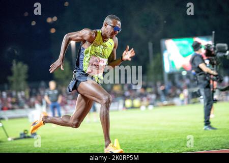 Bellinzona, Suisse. 12th septembre 2022. BONEVACIA Liemarvin (Ned), 400m hommes au Gala dei Castelli - 2022 Réunion internationale d'athlétisme, Athlétisme internationales à Bellinzona, Suisse, 12 septembre 2022 crédit: Agence de photo indépendante/Alamy Live News Banque D'Images