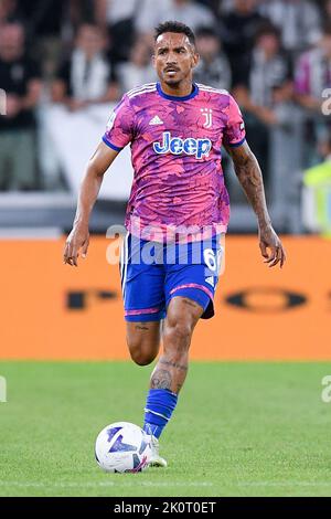 Turin, Italie. 11th septembre 2022. Danilo de Juventus FC pendant la série Un match entre Juventus et US Salernitana 1919 au stade Juventus, Turin, Italie, le 11 septembre 2022. Credit: Giuseppe Maffia/Alay Live News Banque D'Images