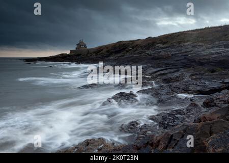 Maison de baignade Howick sur la côte de Northumberland en Angleterre Banque D'Images