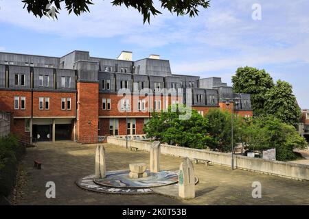 The Hampshire Jubilee Sculpture, Castle Hill, Winchester City, Hampshire County ; Angleterre ; Royaume-Uni Banque D'Images