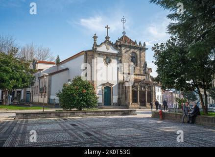 Chapelle de Coimbra et église de São João do Souto - Braga, Portugal Banque D'Images