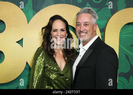 Annabeth GISH, Wade Allen assiste à la fête de l'Emmy de 2022 à San Vicente Bungalows on 12 septembre 2022, à Hollywood Ouest, en Californie. Photo : plantage/imageSPACE Banque D'Images