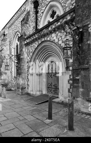 Extérieur du Great Hall, Castle Hill, Winchester City, comté du Hampshire ; Angleterre ; Royaume-Uni Banque D'Images