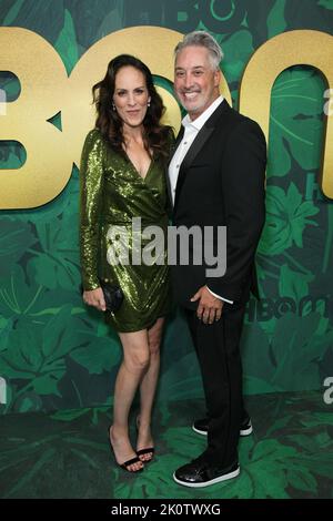 Annabeth GISH, Wade Allen assiste à la fête de l'Emmy de 2022 à San Vicente Bungalows on 12 septembre 2022, à Hollywood Ouest, en Californie. Photo : crash/imageSPACE/MediaPunch Banque D'Images