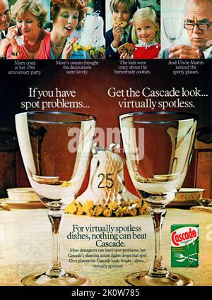 Vintage 19 Mai 1978 Publicité magazine 'Family Circle', Etats-Unis Banque D'Images