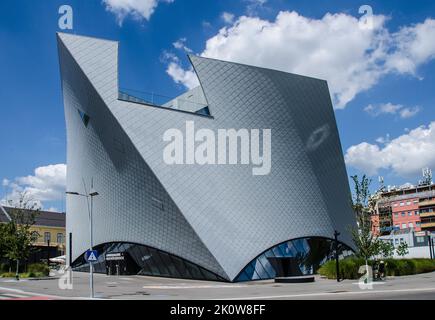 La nouvelle Galerie d'Etat de Basse-Autriche à Krems an der Donau est basée sur la vision audacieuse des architectes et sur une volonté politique déterminée Banque D'Images