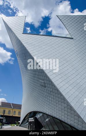 La nouvelle Galerie d'Etat de Basse-Autriche à Krems an der Donau est basée sur la vision audacieuse des architectes et sur une volonté politique déterminée Banque D'Images