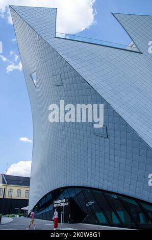 La nouvelle Galerie d'Etat de Basse-Autriche à Krems an der Donau est basée sur la vision audacieuse des architectes et sur une volonté politique déterminée Banque D'Images