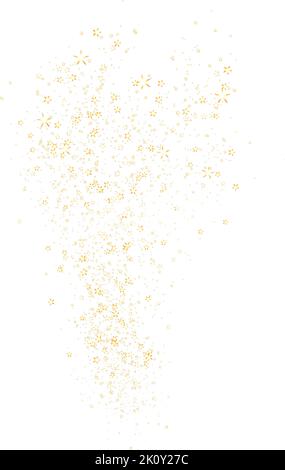 Noël (nouvel an) élément du flux des étoiles. Illustration vectorielle. Illustration de Vecteur