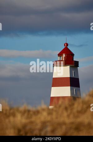 Alnes on Godøy, Sunnmøre, Møre og Romsdal, Norvège. Banque D'Images